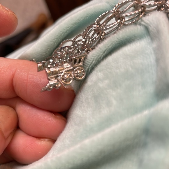 Sterling train charm - Picture 5 of 6